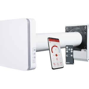 DUKA One Pro 25 S wifi - 100 mm rør